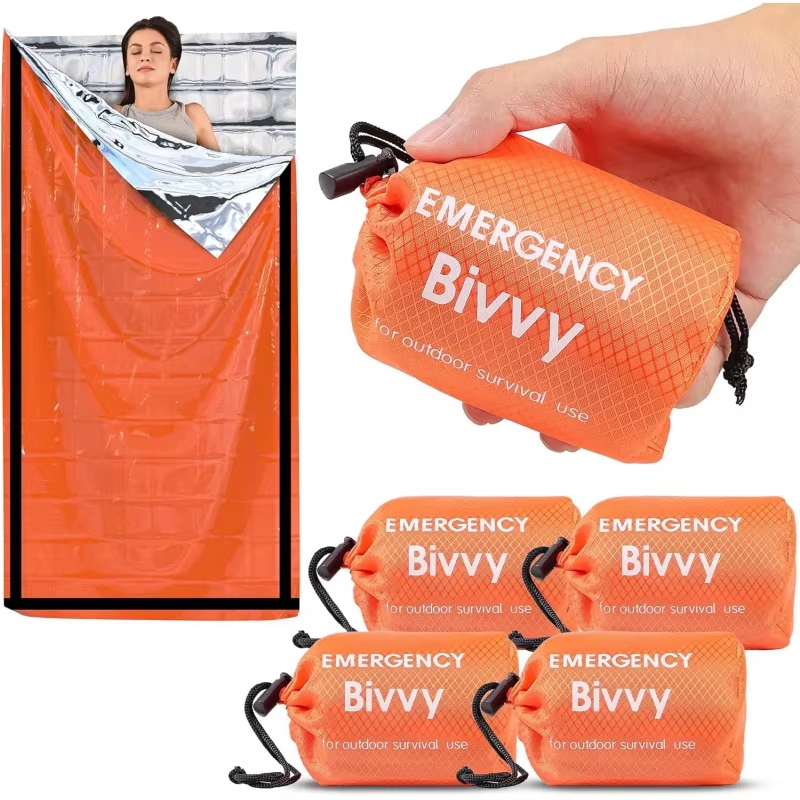 Bivy Bag Emergency - 비상용 침낭, 생존용 담요, 단열 마일라