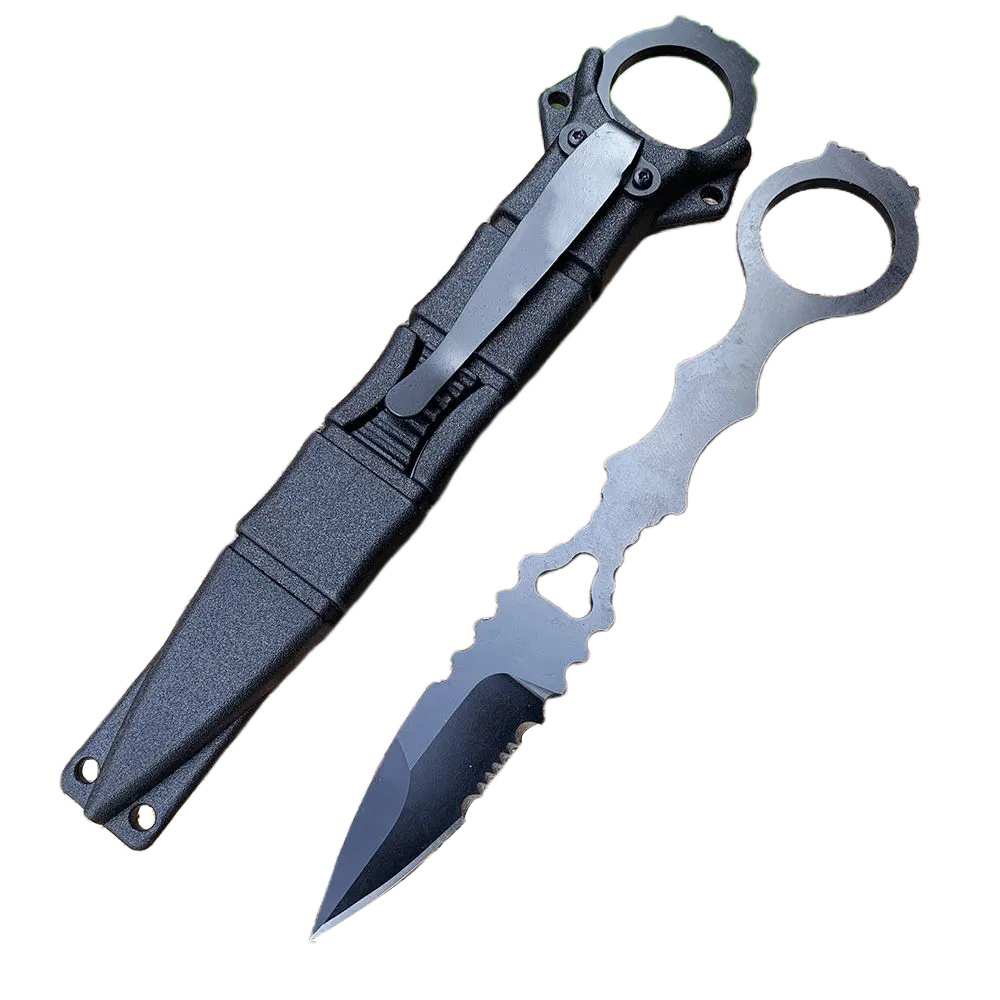휴대용 야외용 칼, 야생 생존 칼, 손잡이가 있는 고기 - Bushcraft Knife Fixed 리뷰 및 가격