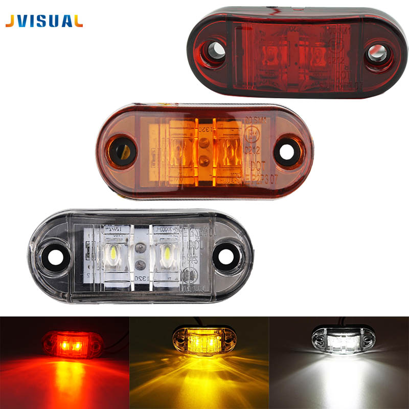 10PCS 경고등 LED 다이오드 라이트 트레일러 트럭 - Signal Panel Orange 리뷰 및 가격